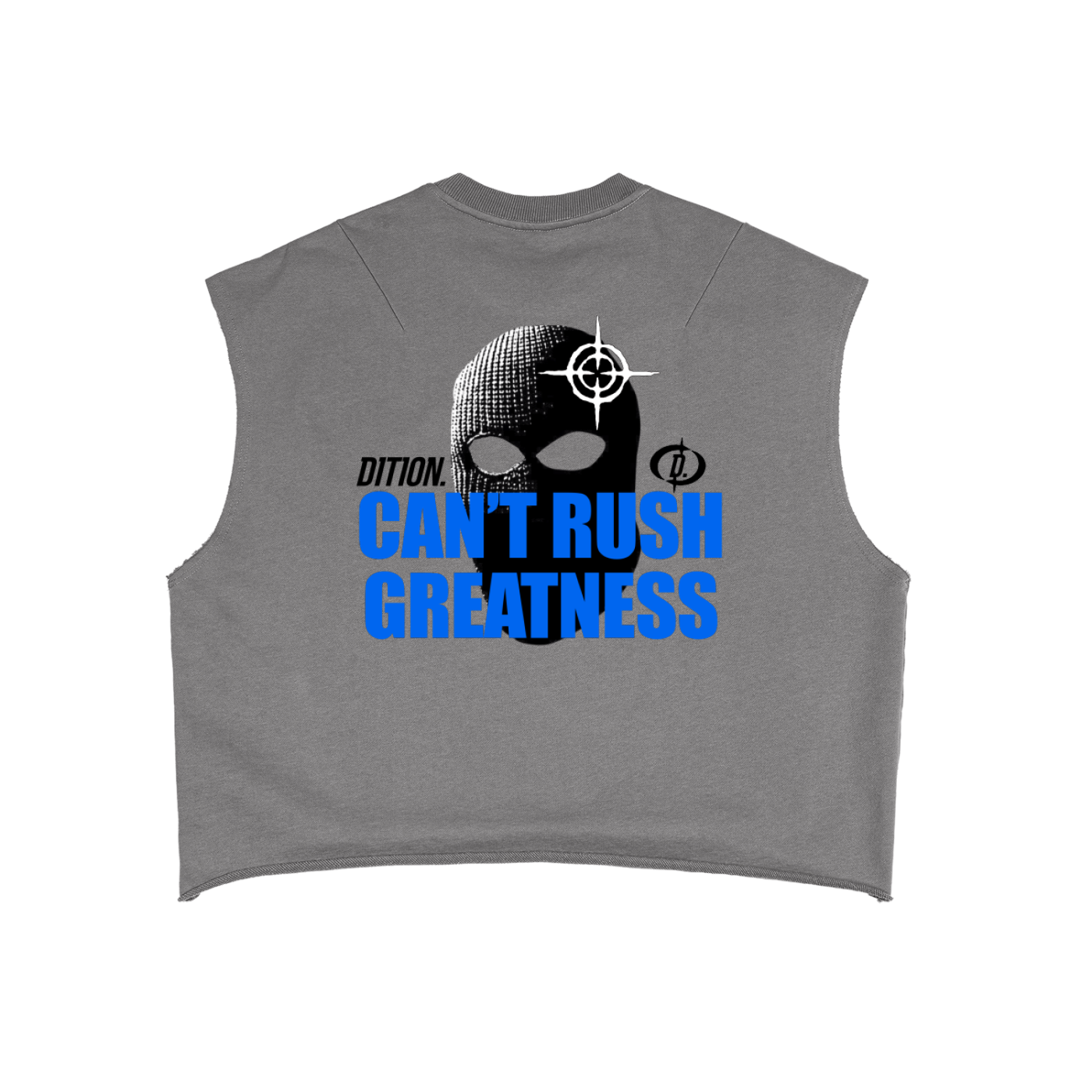 Can't Rush Greatness Grey tee